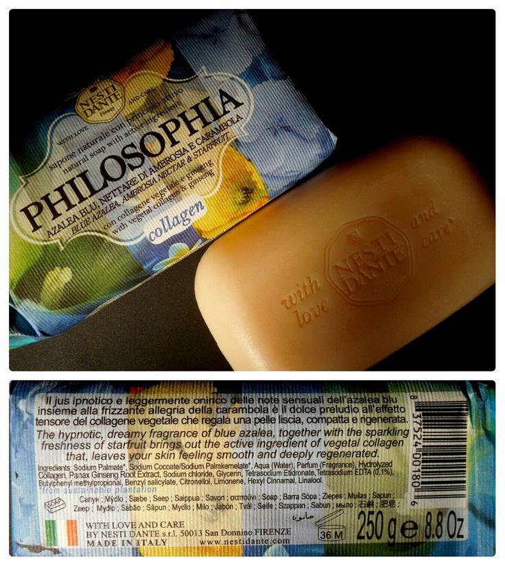 Is this a philosophical soap? No! This is beauty philosophy for your