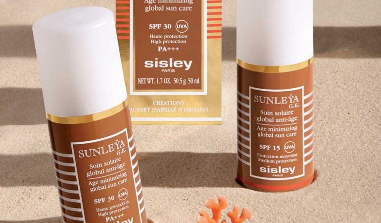 How to rejuvenate and protect skin from the solar radiation? Sunleya  G. E. from Sisley